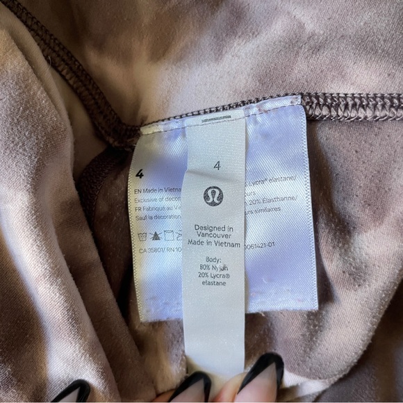Lululemon Align Tie Dye Joggers Size 4 - Picture 2 of 5
